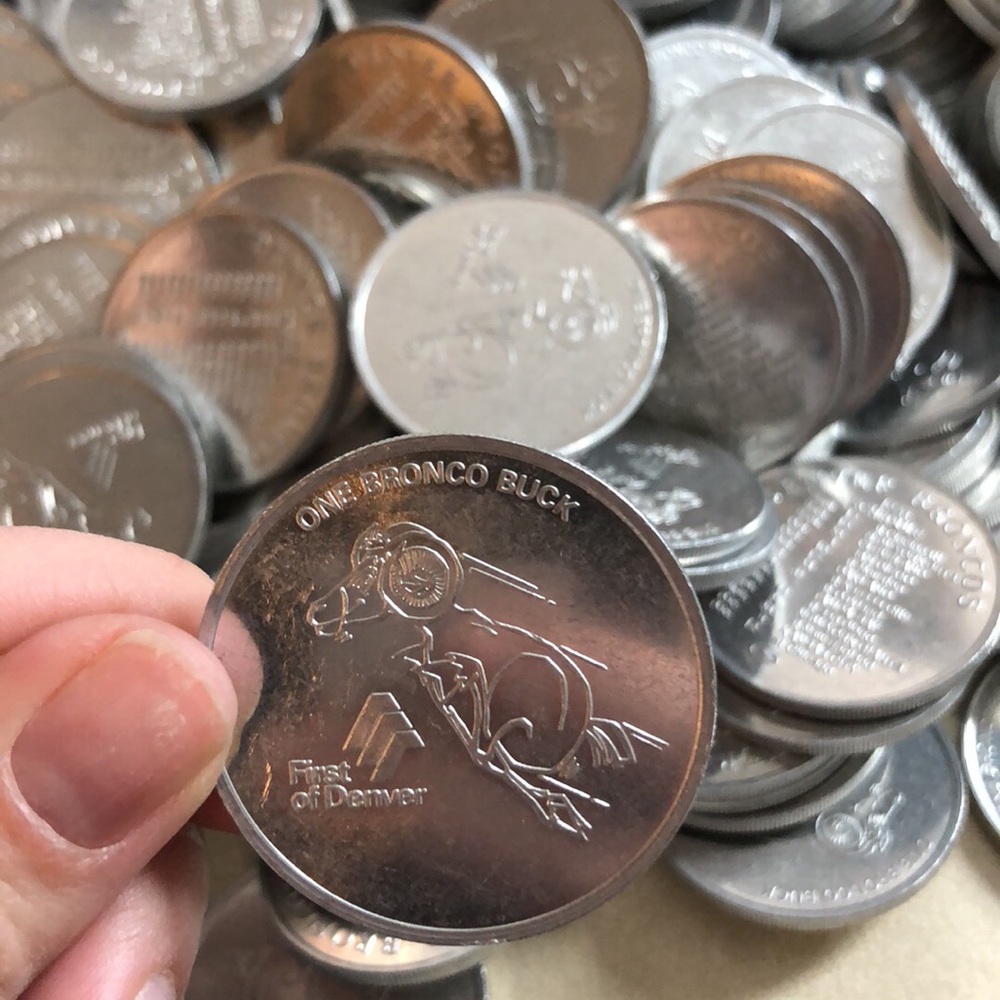 Broncos Buck Coin (2)